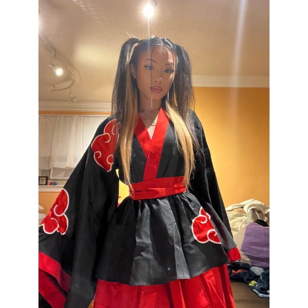 Set trang phục kimono hóa trang nhân vật Uchiha Sasuke trong Naruto