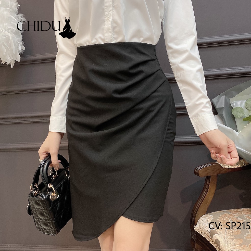 [ Mã WASTRUN4 giảm 10% tối đa 30K đơn 99K] CHIDU chân váy ly sườn tôn dáng SP215 | BigBuy360 - bigbuy360.vn