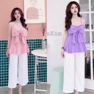 Bán sỉ sét bộ hông và tím buộc nơ ngực cho nữ