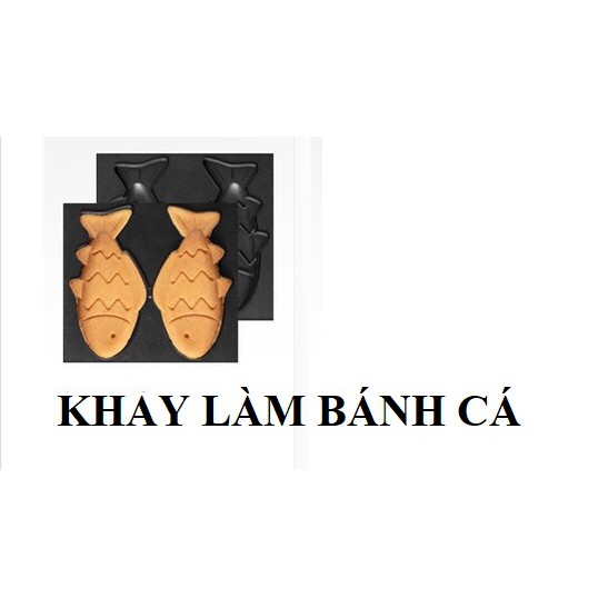 Máy Làm Bánh Mini Đa Năng/Nướng Bánh Mì Sandwich PERSHOW KHAY CÁ