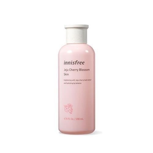 NƯỚC HOA HỒNG DƯỠNG DA Chiết Xuất Từ Lá Hoa Anh Đào Hoàng Gia Innisfree Jeju Cherry Blossom Skin 200ml