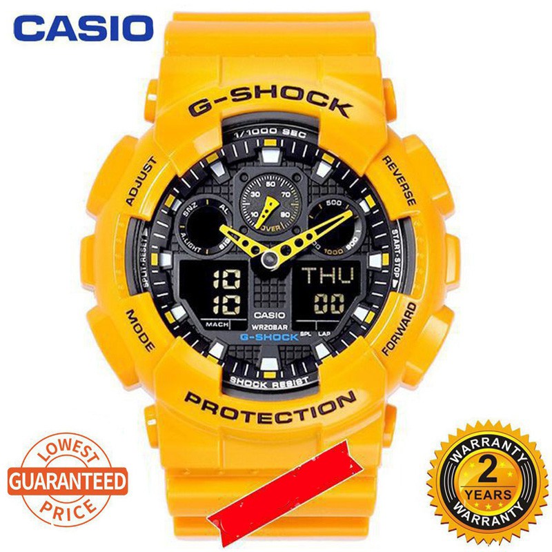 Anlp operaHot sale】casio G-Shock ga100 men women sports quartz watch GA-10022