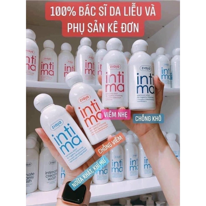 [Hàng Air BaLan] Dung Dịch Vệ Sinh Phụ Nữ Ziaja Intima 200ml