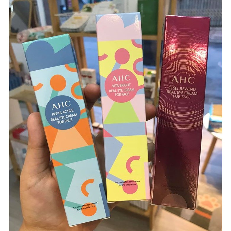 Kem Mắt AHC Time Rewind Real Eye Cream For Face | BigBuy360 - bigbuy360.vn