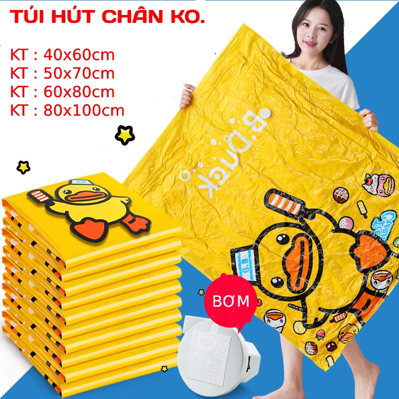Túi Hút Chân Không Bảo Quản Quần Áo , Chăn màn , Ga Gối - Tiết Kiệm Tối Đa Diện Tích Không Gian 88325 Tổng Kho Sỉ VP88