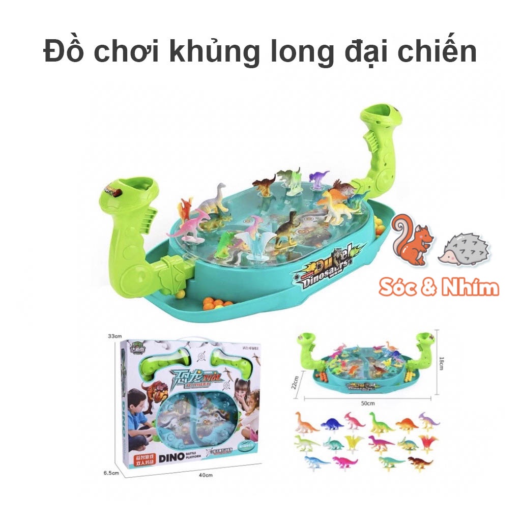 Đồ Chơi Trẻ Em Khủng Long Đại Chiến Dino Tương Tác Và Phát Triển Tư Duy Cho Bé