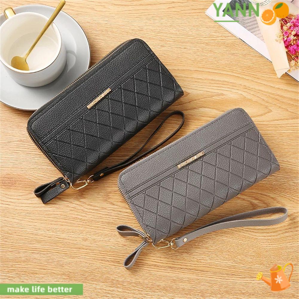 Ví Cầm Tay Dáng Dài Có Ngăn Đựng Thẻ / Tiền Xu Nhỏ Xinh Cho Bạn Gái