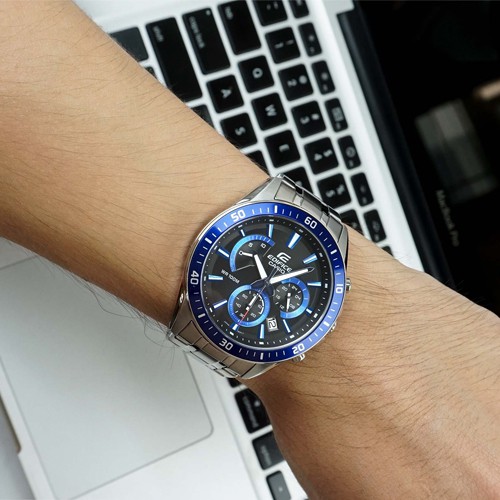 Đồng Hồ Nam Casio Edifice EFR-552D-1A2VUDF Dây Kim Loại chống nước độ sâu 100m - na