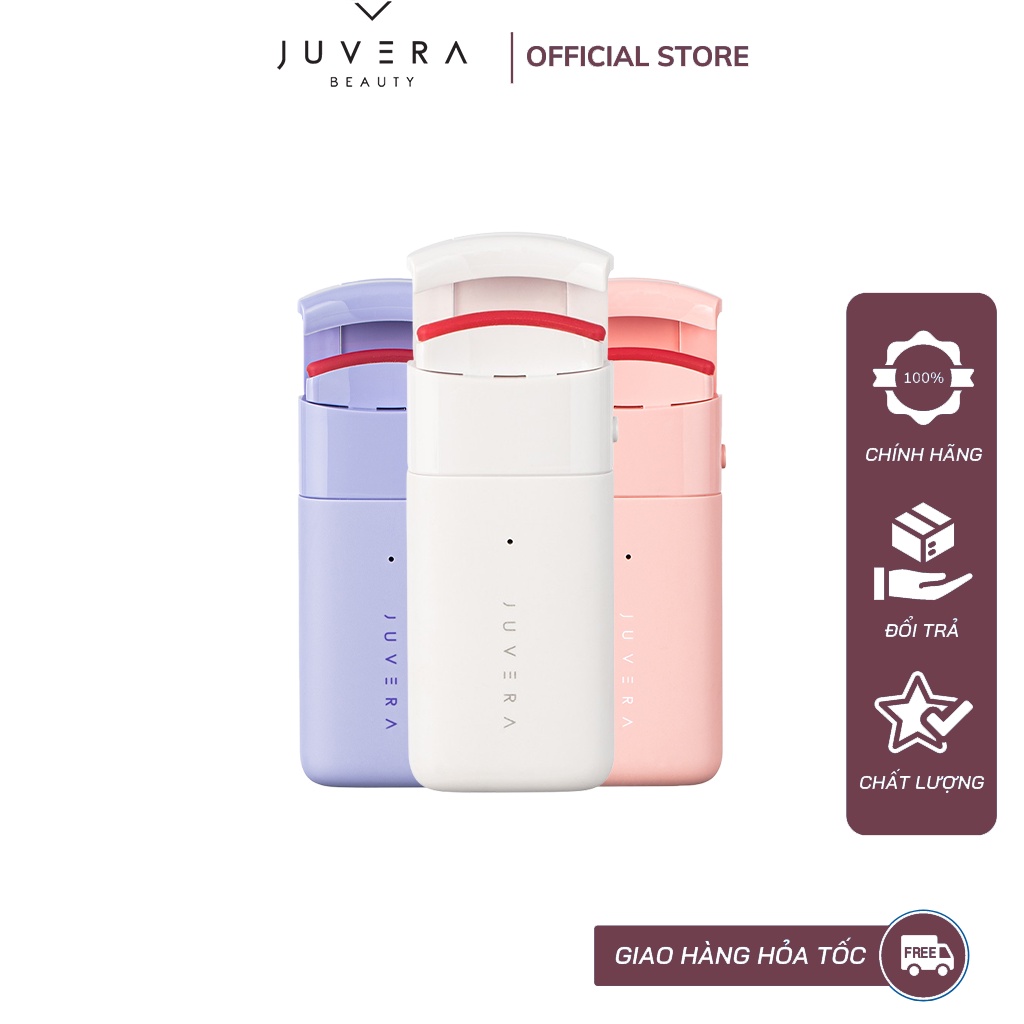 Máy Uốn Mi Nhiệt Giúp Làm Mi Cong Cả Ngày JUVERA HEATING EYELASH CURLER