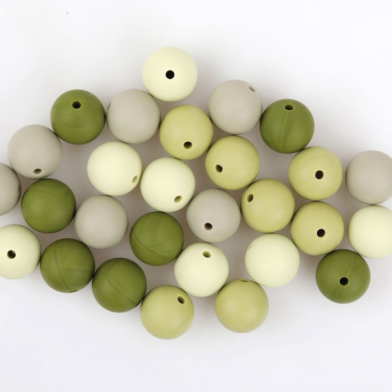 Kẹp Núm Vú Giả Bằng Silicon Mềm 15mm Đồ Chơi Cho Bé Gặm Nướu