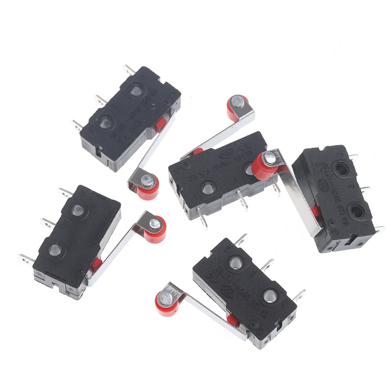 Set 10 Công Tắc Giới Hạn 3 Chấu KW11-3Z Microswitch 250V 5A Chuyên Dụng