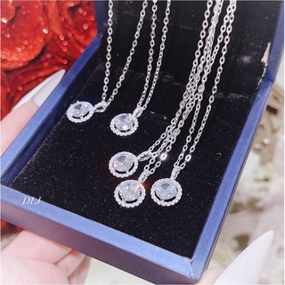 dây chuyền nữ bạc ta ,mặt phun đá