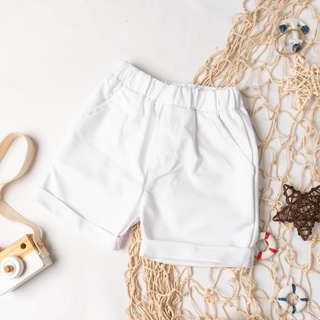 QUẦN ĐÙI KAKI MÀU TRẮNG CHO BÉ TRAI , BÉ GÁI TỪ 7- 32KG