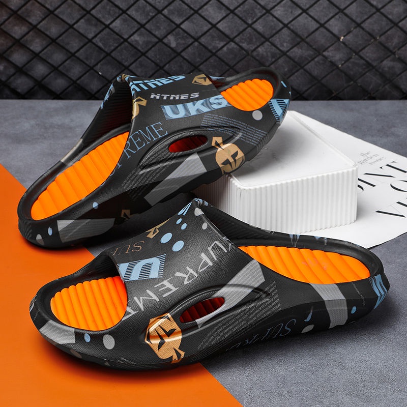 Dép đi trong nhà Đế Dày Chống Trượt Thời Trang Mùa Hè Cho Nam