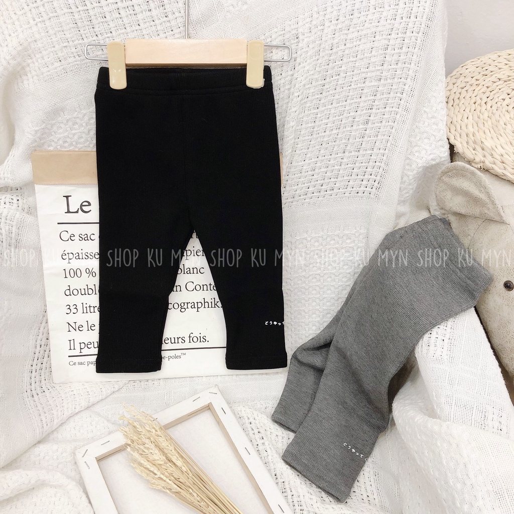 Quần legging bé gái, quần lót lông cho bé siêu ấm áp mặc thu đông 21016