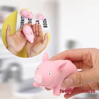 Đồ Chơi Nắn Bóp Đàn Hồi Giảm Stress Hình Chú Heo Dễ Thương