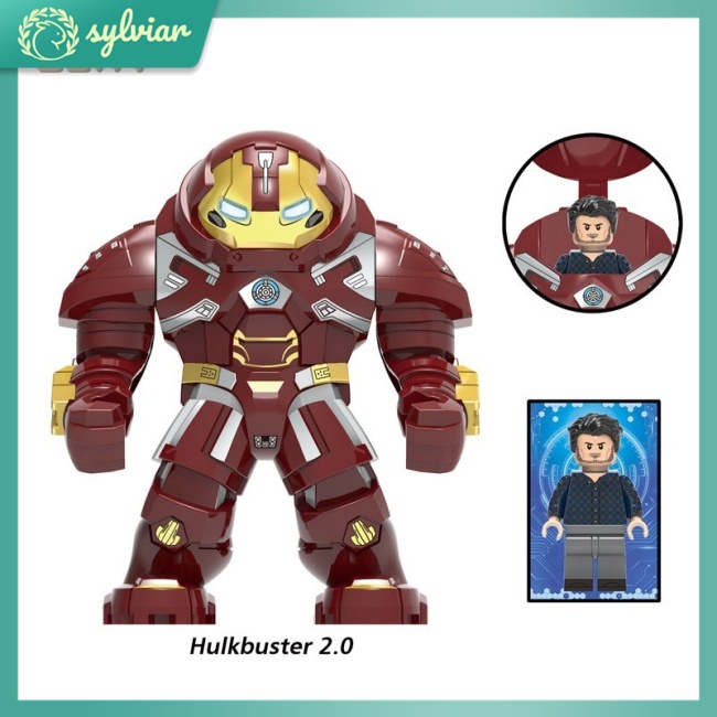 Bộ Đồ Chơi Lắp Ráp Lego 44 Nhân Vật Hulkbuster Ironman