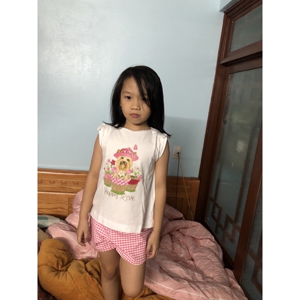 Bộ quần áo bé gái Mayoral 2-8 tuổi Chất thun cotton mịn xuất dư 0521