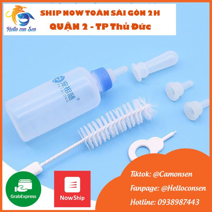 BÌNH SỮA 60ML CHO CHÓ MÈO CON