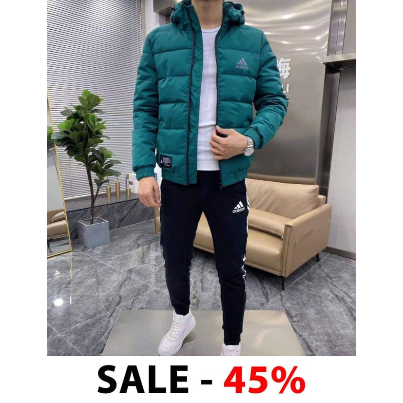 Áo phao nam, ngắn, bomber cao cấp sang trọng, kiểu dáng Hàn Quốc