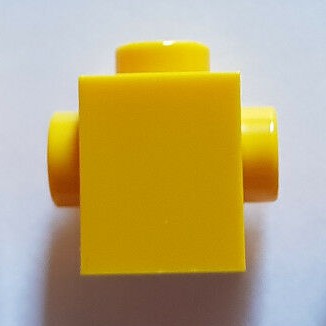 LEGO Gạch 1x1 Với 2 Nút Ghép Ở 2 Mặt Đối Diện, Màu Vàng ID 6137920 47905