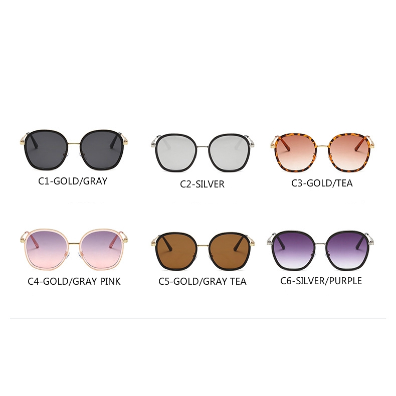 Kính mát  Thời trang retro chụp hình đường phố Hàn Quốc INS 2020 nam nữ