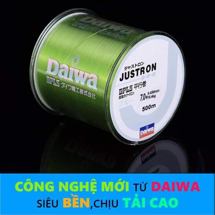 Cước Câu Cá Tàng Hình Daiwa Justron Cước Câu Cá Siêu Bền DC7 đồ câu FISHING_HD