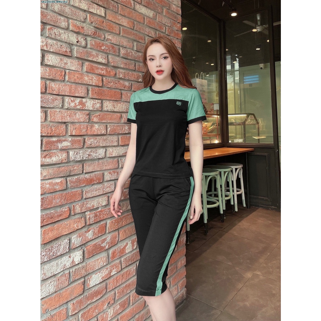 Bộ Đồ Mặc Nhà Nữ Tôn Dáng Form Đẹp - Bộ Đồ Mặc Nhà Vải Cotton Lạnh Co Giãn 4 Chiều DayLily