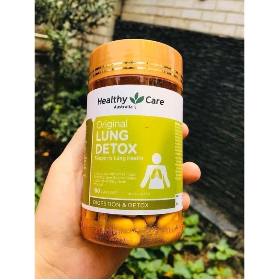 (Date 2023) Viên uống thải độc phổi Lung detox healthy care | BigBuy360 - bigbuy360.vn