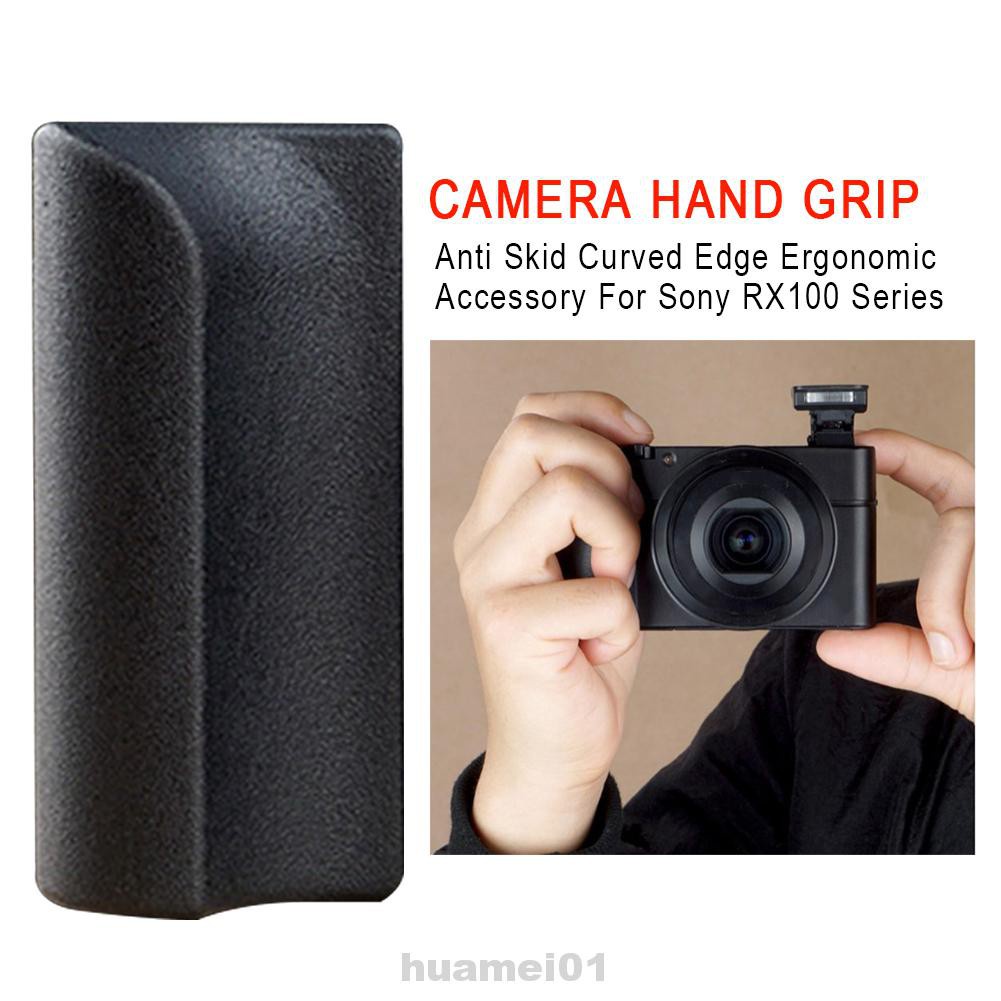 Camera Hand Grip Professional Lightweight Practical Adhesive Accessory Durable Photograph Anti Skid Curved Edge For Sony