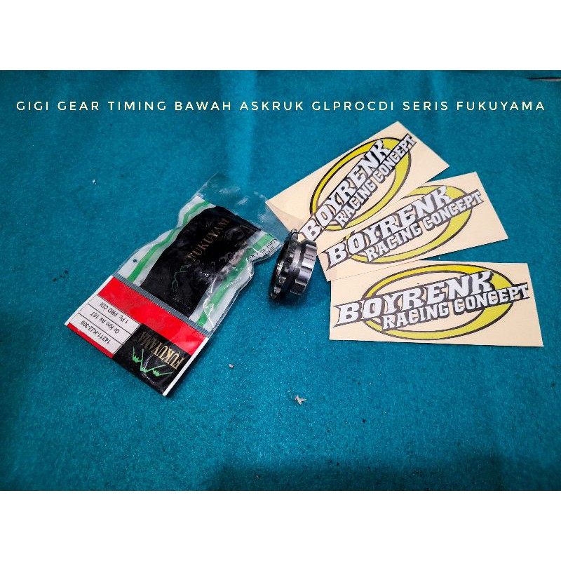 GLPROCDI CENTRIC THỜI GIAN GEAR GEAR UPPER LOWER SERIES FUKUYAMA - BOYRENK RACING CONCEPT