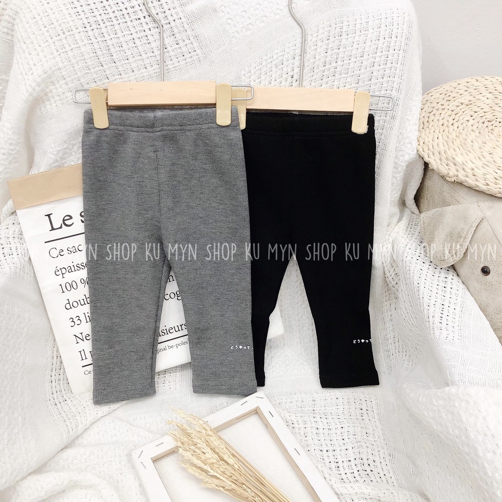 Quần legging bé gái, quần lót lông cho bé siêu ấm áp mặc thu đông 21016