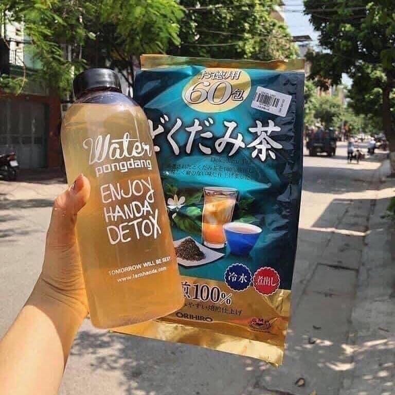 Trà diếp cá Dokudami Tea dạng túi lọc Orihiro Nhật Bản 180g - 60 gói nhỏ