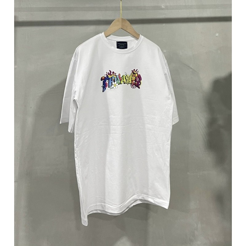 ÁO THUN TAY LỠ COTTON FORM UNISEX (hình chụp thật)