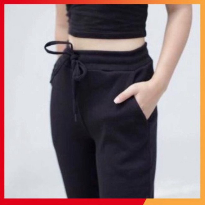 Quần jogger ⚡️GIÁ SIÊU RẺ ⚡️ Quần len tắm ống bo chân form rộng thể thao thoải mái vô cùng cá tính