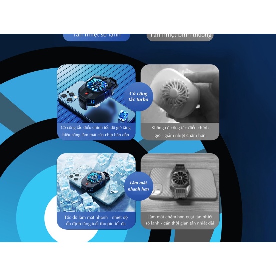 [sò lạnh] tản nhiệt điện thoại nhanh chơi game X20 - Nâng cao tuổi thọ pin-tăng tốc độ game