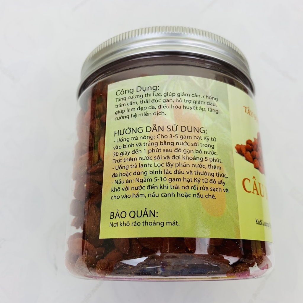 HŨ 500GR Kỷ Tử Đỏ _ Câu Kỷ Tử Hàng Loại 1 Quả To Sấy Khô Đỏ Đều - Tây Sơn Food