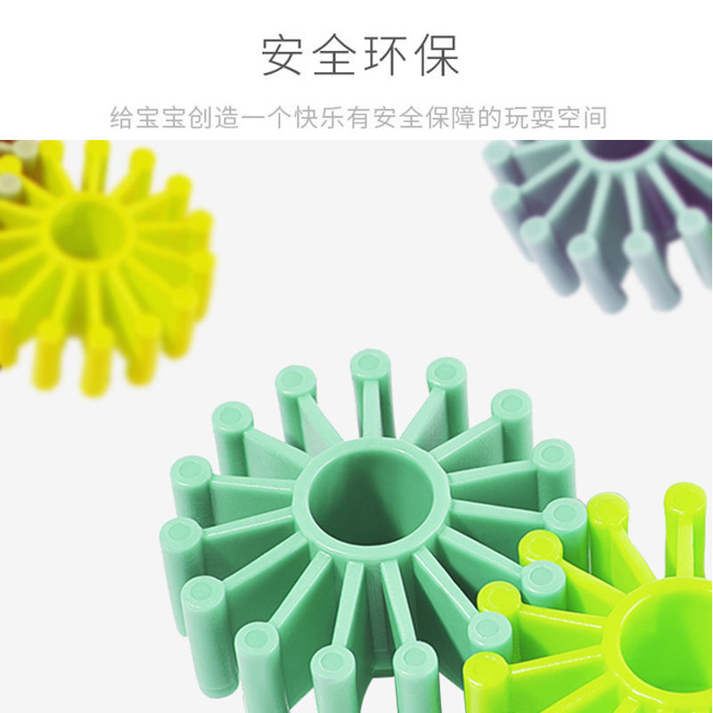 Đồ Chơi Lắp Ráp Hình Bông Tuyết Cho Bé 3-6 Tuổi