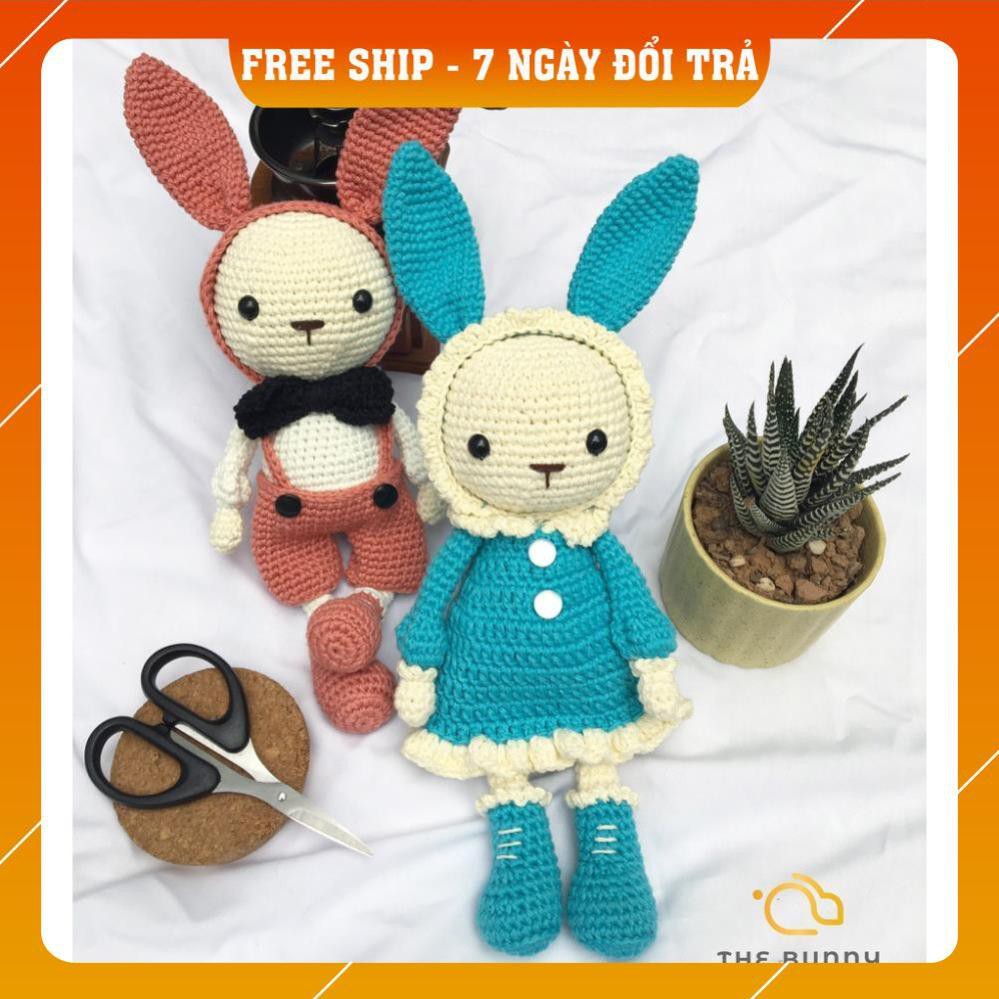 [Xả Hàng] Thỏ Búp Bê Mimi và Titi - Quà Tặng Cho Bé - Made By Bunny