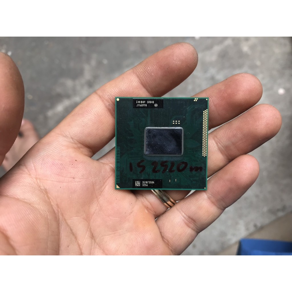 combo bộ sản phẩm tặng keo- bộ vi xử lý CPU Intel Core i5 2520M socket 988 máy tính laptop Sandy Bridge SR048,cpu e5300 | BigBuy360 - bigbuy360.vn