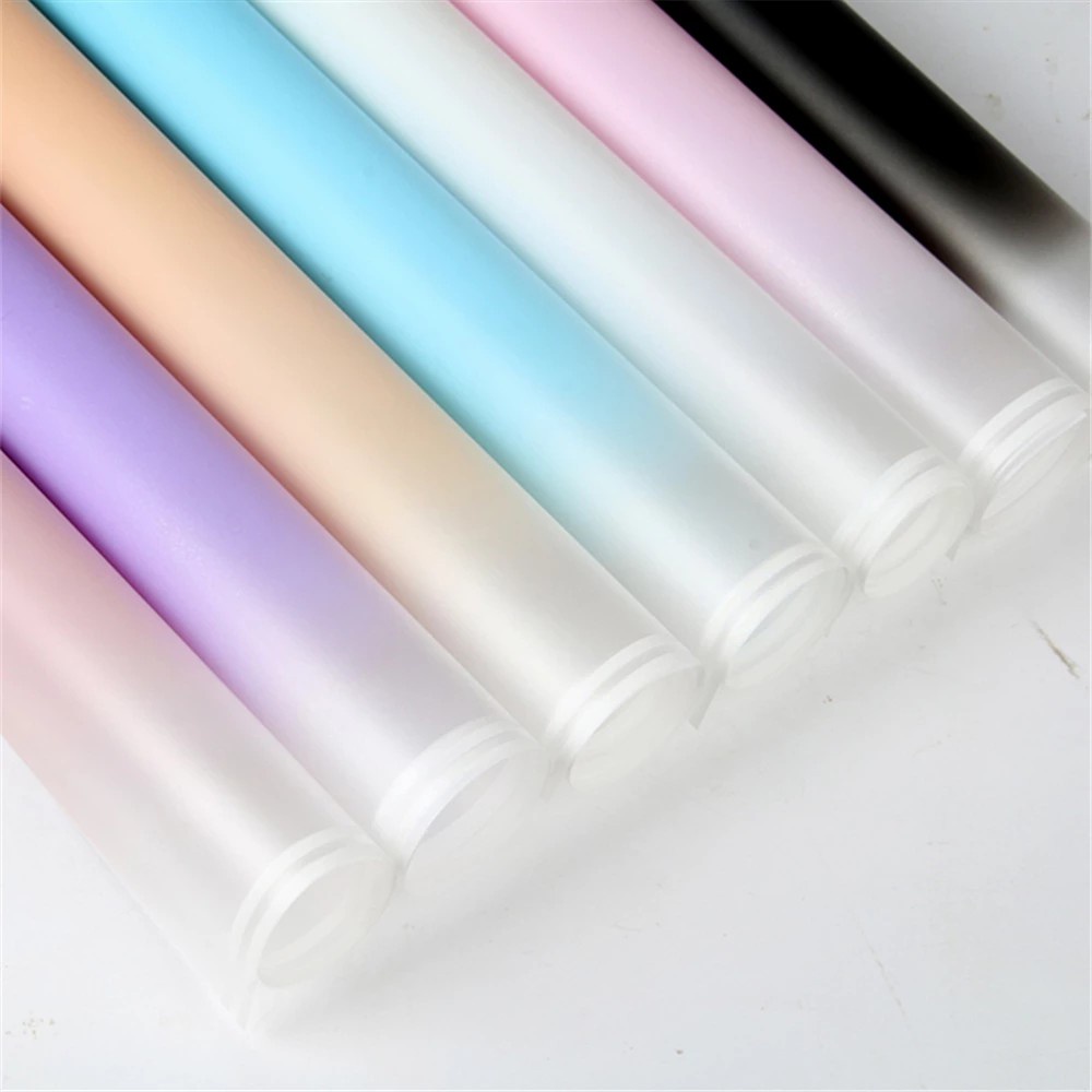 Giấy Gói Hoa Bóng Mờ Viền Mờ Rộng 2 Đầu Sáng