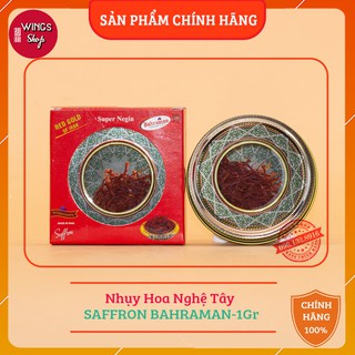 Nhụy Hoa Nghệ Tây Iran Saffron Bahraman Super Negin 1Gr | Hàng Chính Hãng