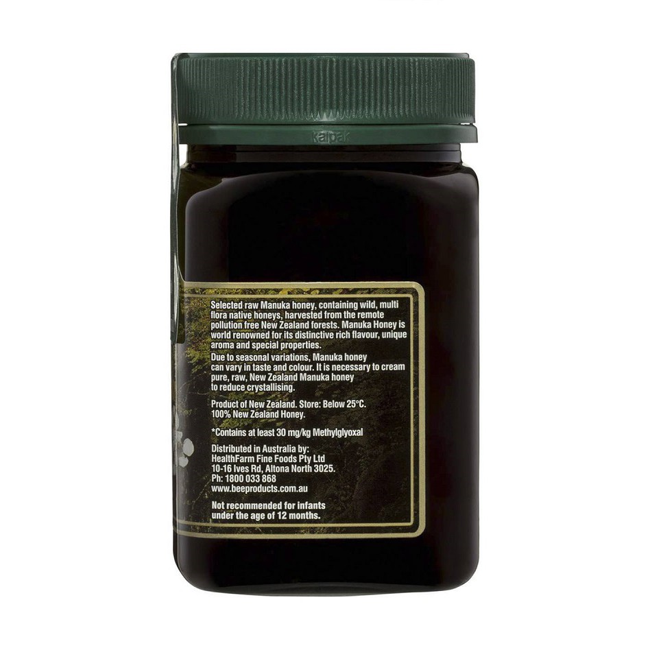Mật ong manuka Úc honey new zealand llend 500g 30+ Healthy care quatangme