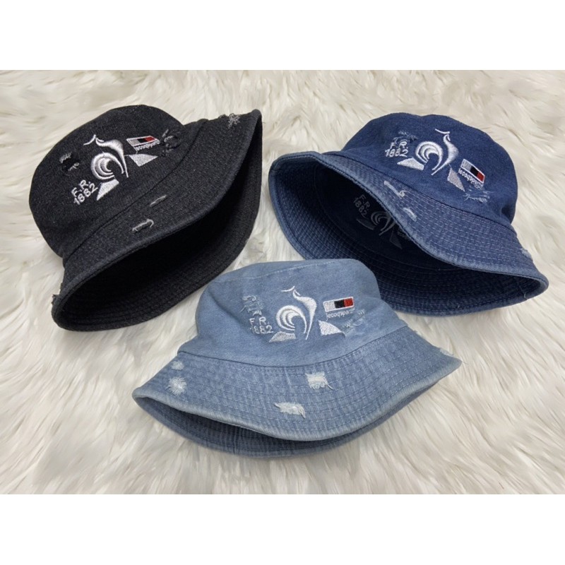 BUCKET JEAN 2 MẶT CON GÀ NAM NỮ