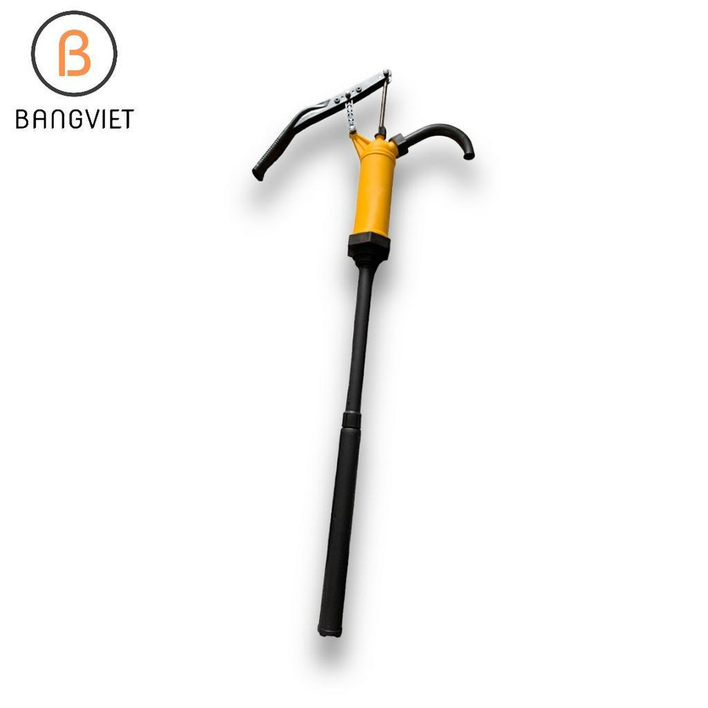 Dụng Cụ Bơm Hút Chất Lỏng - Máy Bơm Tay Hóa Chất NEWTECH Chất Liệu Nhựa PP Hiệu Suất 28L/p Có Cần Dạng Piston Màu Vàng