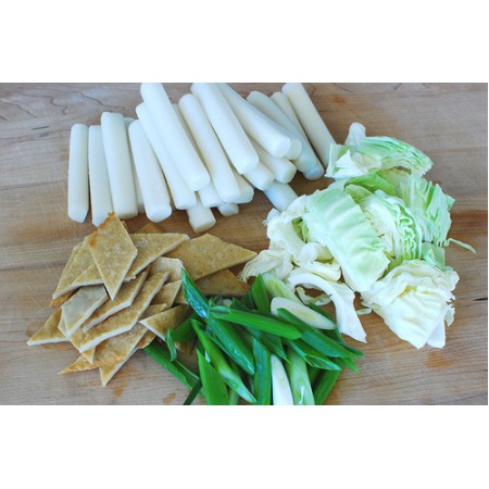 BÁNH GẠO TOKBUKKI NHẬP KHẨU HÀN QUỐC 500G - 떡볶이 떡