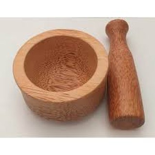 Bộ chày cối gỗ dừa