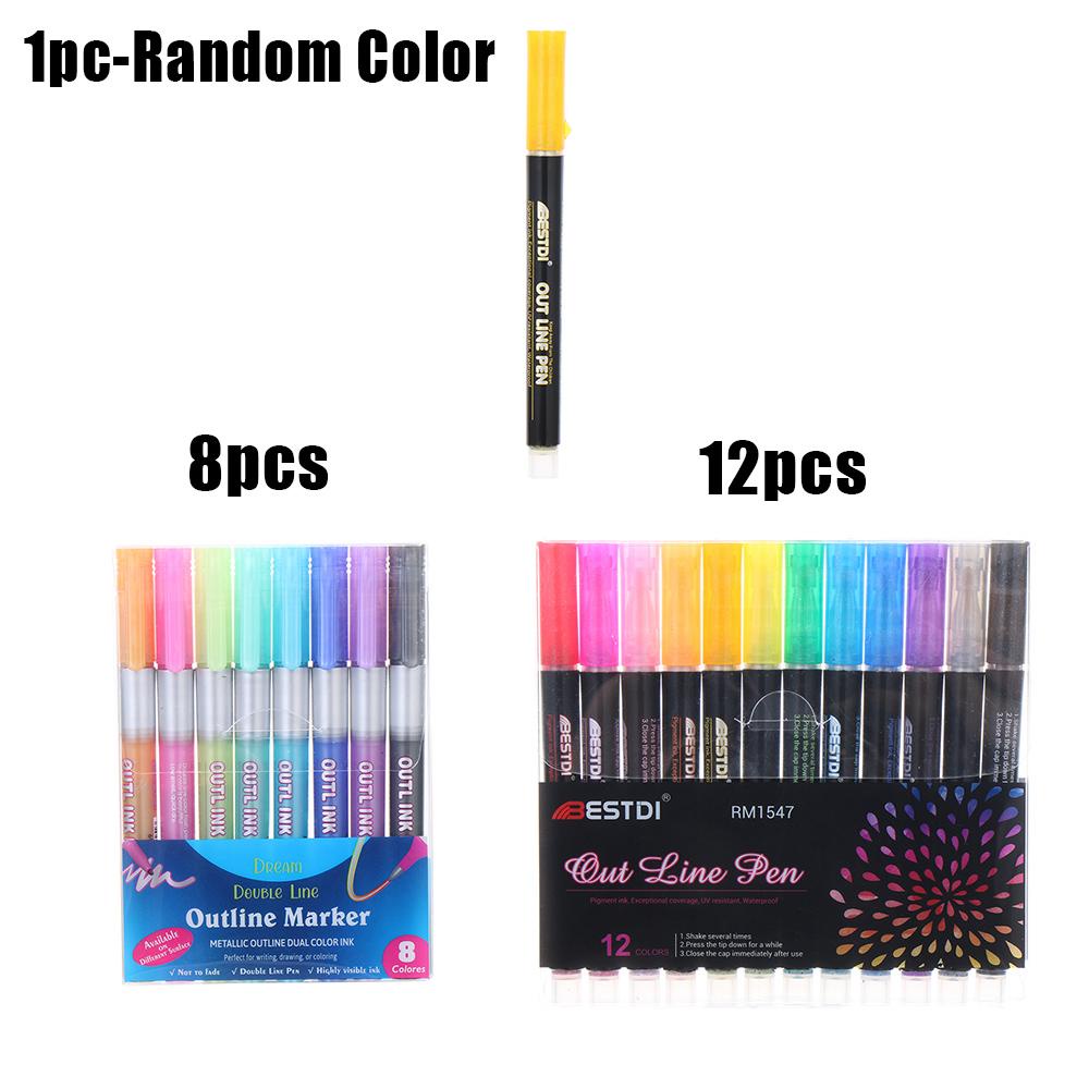 Bút Màu Nước Hai Đầu Vẽ Tranh DIY