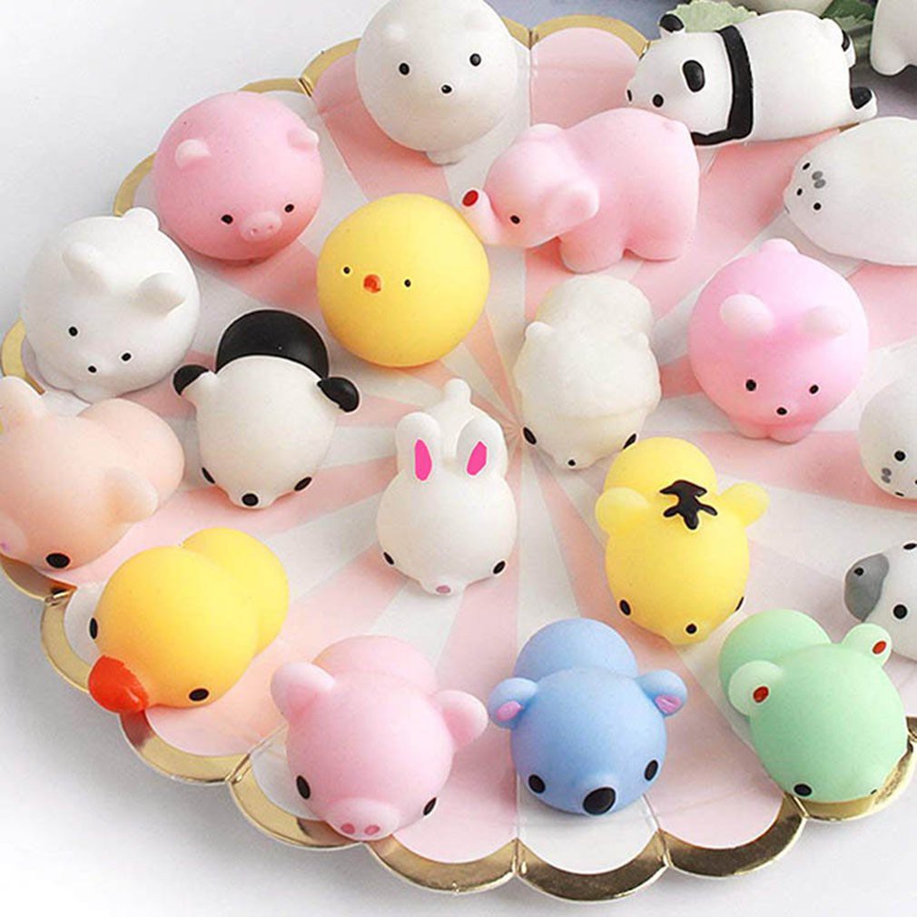 Đồ chơi Squishy mochi phồng chậm hình thú siêu đáng yêu