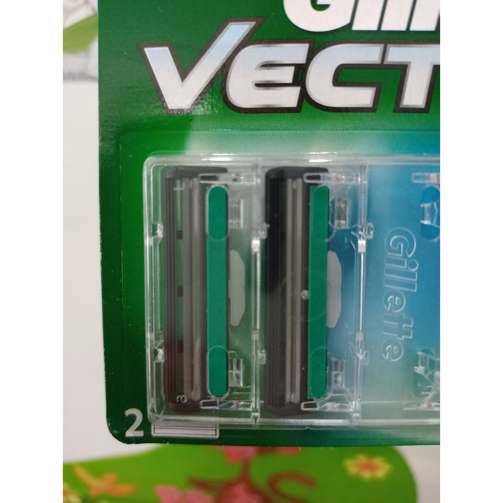 Lưỡi dao dùng để cạo râu với cán Gillette Vector